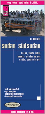 Abbildung von: Reise Know-How Landkarte Sudan, Südsudan (1:1.800.000) - Reise Know-How Verlag Peter Rump GmbH