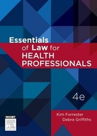 Abbildung von: Essentials of Law for Health Professionals - Mosby