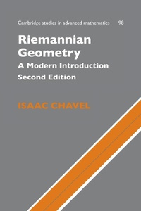 Abbildung von: Riemannian Geometry - Cambridge University Press