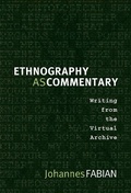 Cover: Ethnography as Commentary - De Gruyter