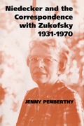 Cover: Niedecker and the Correspondence with Zukofsky 1931-1970 - Cambridge University Press