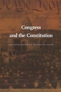 Cover: Congress and the Constitution - De Gruyter