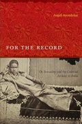 Cover: For the Record - De Gruyter