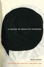 Cover: A Decade of Negative Thinking - De Gruyter