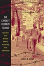 Cover: We Cannot Remain Silent - De Gruyter