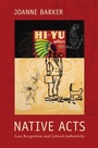Cover: Native Acts - De Gruyter