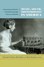 Cover: Music, Sound, and Technology in America - De Gruyter