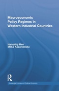 Cover: Macroeconomic Policy Regimes in Western Industrial Countries - Routledge
