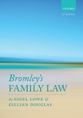 Cover: Bromley's Family Law - Oxford University Press