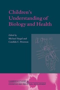 Cover: Children's Understanding of Biology and Health - Cambridge University Press