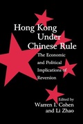 Cover: Hong Kong under Chinese Rule - Cambridge University Press