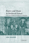 Cover: Poetry and Music in Medieval France - Cambridge University Press