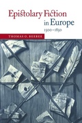 Cover: Epistolary Fiction in Europe, 1500-1850 - Cambridge University Press