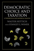 Cover: Democratic Choice and Taxation - Cambridge University Press