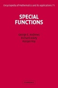 Cover: Special Functions - Cambridge University Press