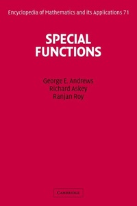 Abbildung von: Special Functions - Cambridge University Press