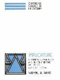Enlarge image Cover: Implicature - Cambridge University Press