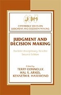 Cover: Judgment and Decision Making - Cambridge University Press