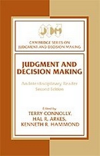 Bild: Judgment and Decision Making - Cambridge University Press