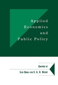 Cover: Applied Economics and Public Policy - Cambridge University Press