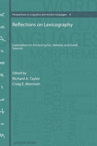 Abbildung von: Reflections on Lexicography - Gorgias Press