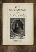Cover: The Letterbooks of John Evelyn - University of Toronto Press