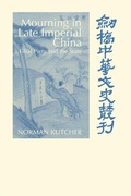 Cover: Mourning in Late Imperial China - Cambridge University Press