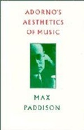 Cover: Adorno's Aesthetics of Music - Cambridge University Press