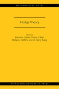 Cover: Hodge Theory - Princeton University Press