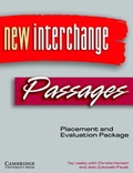Cover: New Interchange and Passages Placement and Evaluation Package - Cambridge University Press