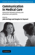 Cover: Communication in Medical Care - Cambridge University Press