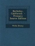 Cover: Berkeley, California - Nabu Press