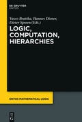 Cover: Logic, Computation, Hierarchies - De Gruyter Mouton