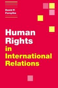Enlarge image Cover: Human Rights in International Relations - Cambridge University Press
