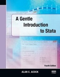 Enlarge image Cover: A Gentle Introduction to Stata, Fourth Edition - Stata Press