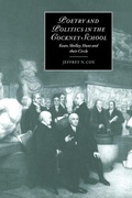 Cover: Poetry and Politics in the Cockney School - Cambridge University Press