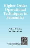 Cover: Higher Order Operational Techniques in Semantics - Cambridge University Press