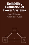 Cover: Reliability Evaluation of Power Systems - Springer