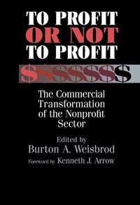 Enlarge image Cover: To Profit or Not to Profit - Cambridge University Press