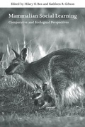 Cover: Mammalian Social Learning - Cambridge University Press