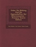 Cover: Ueber Die Bildung Und Die Eigenschaften Der Determinanten - Nabu Press
