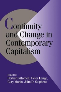 Enlarge image Cover: Continuity and Change in Contemporary Capitalism - Cambridge University Press