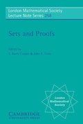 Cover: Sets and Proofs - Cambridge University Press