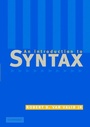 Cover: An Introduction to Syntax - Cambridge University Press