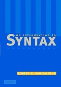 Cover: An Introduction to Syntax - Cambridge University Press