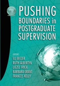 Enlarge image Cover: Pushing boundaries in postgraduate supervision - Sun Press