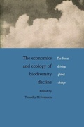 Cover: The Economics and Ecology of Biodiversity Decline - Cambridge University Press
