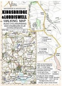 Abbildung von: Kingsbridge & Loddiswell Walking Map - Croydecycle