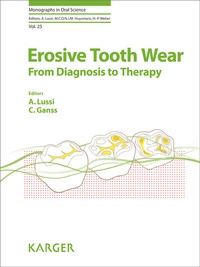 Enlarge image Cover: Erosive Tooth Wear - S. Karger