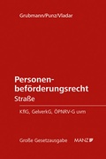 Cover: Personenbef&ouml;rderungsrecht - Manz